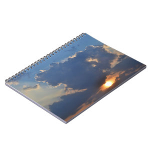Carnet Coucher de soleil avec formation Teacup Cloud par