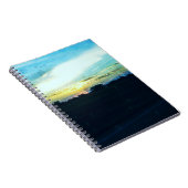 Carnet Coucher de soleil bleu (Côté Droit)