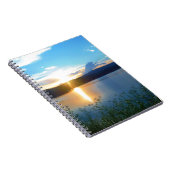 Carnet Coucher de soleil bleu sur le lac (Côté Droit)