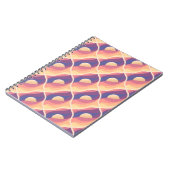 Carnet Coucher de soleil bohème (Côté gauche)