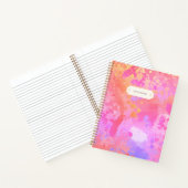 Carnet Coucher de soleil Boho Splash (Intérieur)