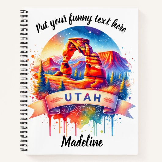 Carnet Coucher de soleil captivant dans le Parc National (Devant)