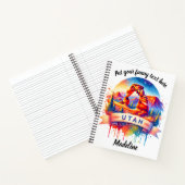 Carnet Coucher de soleil captivant dans le Parc National (Intérieur)