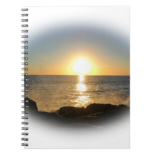 Carnet Coucher de soleil de Venice Beach (Devant)