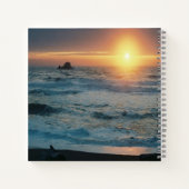 Carnet Coucher de soleil et paysage marin...... (Dos)