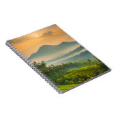 Carnet Coucher de soleil indonésien (Côté Droit)