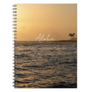 Carnet Coucher de soleil Kauai Koloa (photo prise par moi