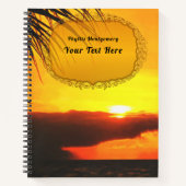 Carnet Coucher de soleil Malecon 2441 (Devant)