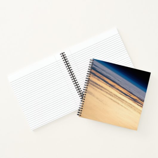 Carnet Coucher De Soleil Orbital Au Large De La Basse Cal (Intérieur)