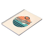 Carnet Coucher de soleil rétro yassifié (Côté gauche)