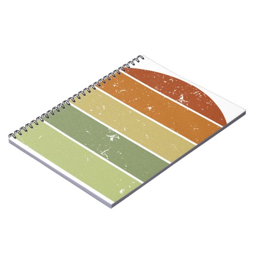 Carnet Coucher de soleil rétrograde (Côté gauche)