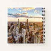 Carnet Coucher De Soleil Sur Chicago (Dos)