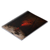 Carnet Coucher de soleil sur la forêt d'hiver par Heinric (Côté gauche)