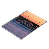Carnet coucher de soleil sur la plage de Pier (Côté gauche)