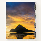 Carnet Coucher de soleil sur l'archipel de Bacuit (Dos)