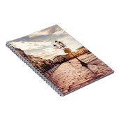 Carnet Coucher de soleil sur le carré à Padova en Italie (Côté Droit)