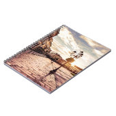 Carnet Coucher de soleil sur le carré à Padova en Italie (Côté gauche)