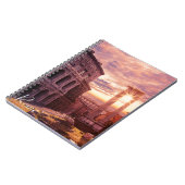 Carnet Coucher de soleil sur le Colisée de Rome à Rome (Côté gauche)