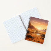 Carnet Coucher de soleil sur le désert (Intérieur)