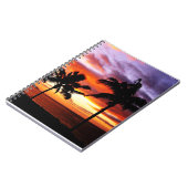 Carnet Coucher de soleil tropical (Côté gauche)