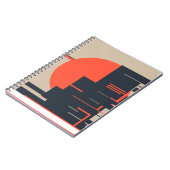 Carnet Coucher de soleil urbain, (Côté gauche)