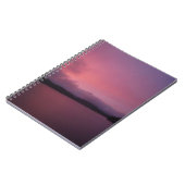 Carnet Coucher de soleil violet sur le lac Arrowhead (Côté gauche)