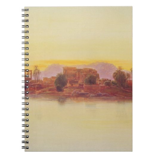Carnet Coucher du soleil, 1861 (panneau) (Devant)