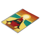 Carnet Coucher du soleil africain 2009 (Côté gauche)