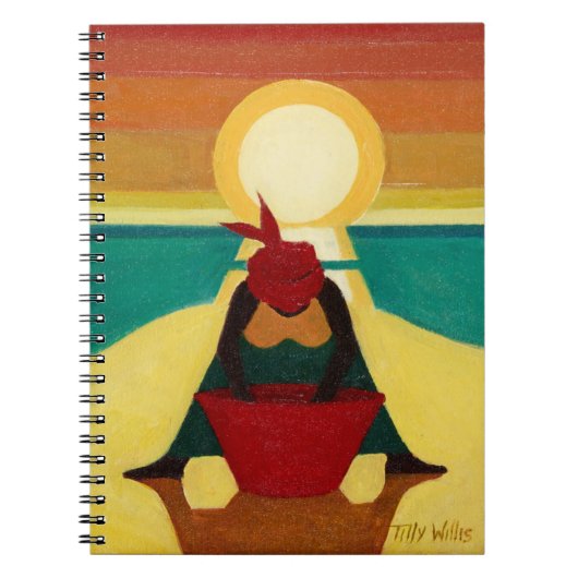 Carnet Coucher du soleil africain 2009 (Devant)