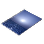 Carnet Coucher du soleil bleu (Côté gauche)