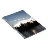 Carnet Coucher du soleil bleu frais (Côté Droit)