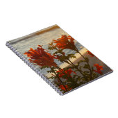 Carnet Coucher du soleil fleuri de plage (Côté Droit)