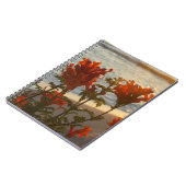 Carnet Coucher du soleil fleuri de plage (Côté gauche)