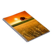 Carnet Coucher du soleil rouge sang (Côté Droit)