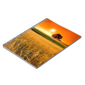 Carnet Coucher du soleil rouge sang (Côté gauche)