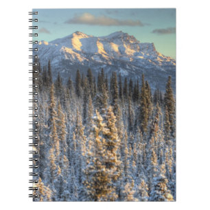 Carnet Coucher du soleil sur des camarades de bâti
