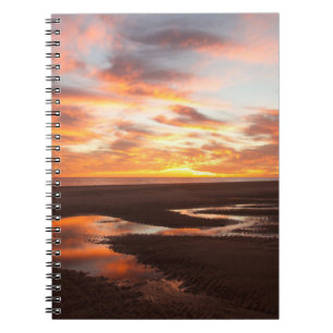 Carnet Coucher du soleil sur la mer de Cortez