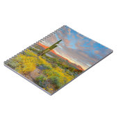 Carnet Coucher du soleil sur le paysage désertique (Côté gauche)