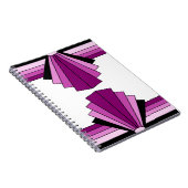 Carnet Couches Art déco en rose (Côté Droit)