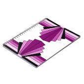Carnet Couches Art déco en rose (Côté gauche)