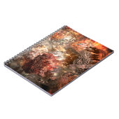 Carnet Couches de cristaux avec teinte rustique (Côté gauche)