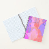 Carnet Couches de pastel abstrait (Intérieur)