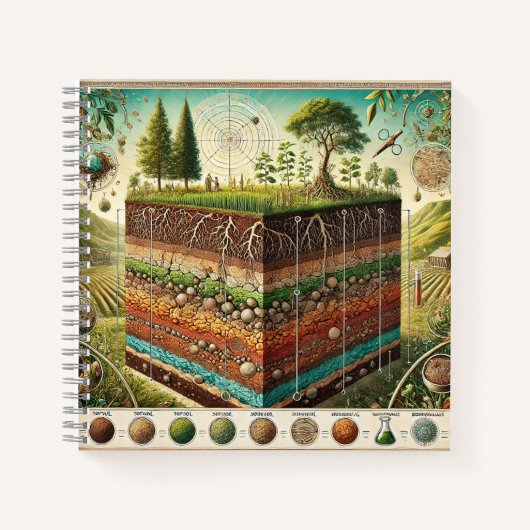 Carnet Couches de sol et composition écologique (Devant)