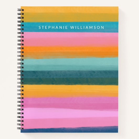 Carnet Couleur Aquarelle Couleur Aquarelle Couleur Couleu (Devant)