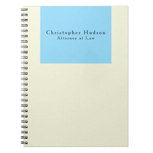 Carnet Couleur Beige Simple Uni Minimaliste