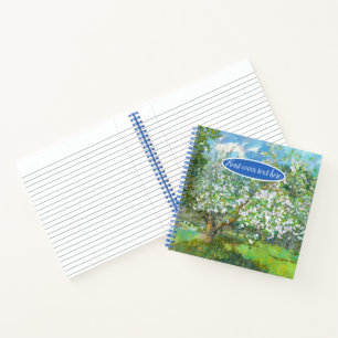 Carnet Couleur d'aquarelle fleurie