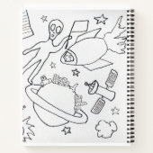 Carnet Couleur de votre propre espace (Dos)