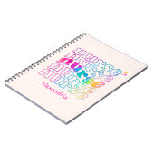 Carnet Couleur élégante infirmière (Côté gauche)