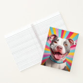 Carnet Couleur gris et blanc Jouer Pit Bull (Intérieur)