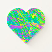 Carnet Couleur Mes rêves Scribble Motif Expressive (Dos)